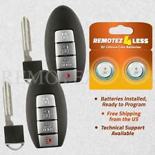 2 For 2008 2009 2010 2011 2012 2013 2014 Nissan Murano Keyless Remote Key Fob picture
