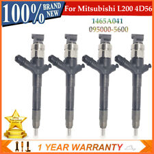 4X Common Rail Fuel Injector 1465A041 095000-5600 for Mitsubishi L200 4D56 Euro4 picture