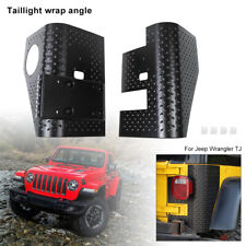2x Side Rear Taillight Body Armor Cowl Guards Cover for Jeep Wrangler TJ 1997-06 picture