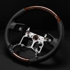 Red Wood  Nappa Leather Steering Wheel Toyota 2010-2023 4RUNNER TUNDRA TACOMA picture
