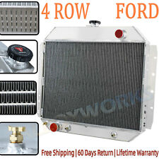 433 4 Row Radiator For 1966-1979 Ford F-Series F100 F150 F250 F350 Bronco TRUCK picture