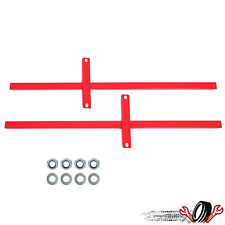 Subframe Connectors Control Arm Red Steel For Ford Mustang & Cobras 1979-2004 picture