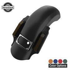Advanblack Color Matched Dominator Extended Stretched Rear Fender For 14+ Harley picture