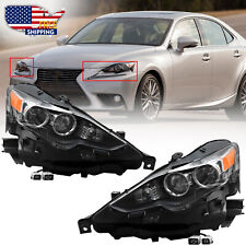 For 2014-2016 Lexus IS250 IS200T IS300 IS350 LED Headlight Pair Side Set Lamps picture