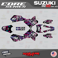 Graphics kit for Suzuki DRZ400 SM S E (All years) Core Series - Magenta picture
