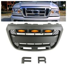 2004-2011 Black Front Grille With Light Fit For FORD RANGER picture