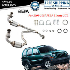 FITS 2005-2007 JEEP Liberty 3.7L Y Pipe Catalytic Converters EPA OBDII APPROVED picture