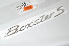 Genuine Porsche Boxster S Emblem in Chrome 987 2008-2012 Insigna Logo picture