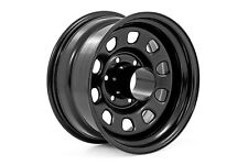 Rough Country Black Steel Wheel | 15x8 | 5x4.5 | -19mm  - RC158545 picture