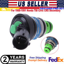 1Pcs Fit For 1988-1991 Honda TBI Civic CRX Secondary Fuel Injector 16460-PM5-A01 picture