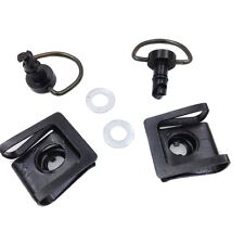 2 PCs Quick Release Dzus Style Motorcycle 1/4 Turn Fairing Fastener 15mm Pins Bl picture