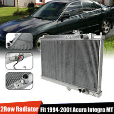 2 Row Core Aluminum Radiator For 94-01 Acura Integra DC2 DB8 Manual Transmission picture