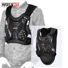 WOSAWE Men Motorcycle Body Armored Vest Jacket Spine Chest Sport Gear Protection picture