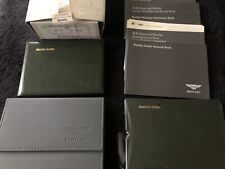 Bentley Azure 2000-01 Owners Manual Handbook Complete Set TSD7360 OEM NLA NOS picture