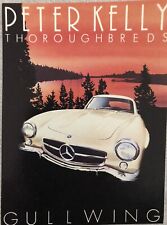 Mercedes Benz 300SL Gullwing Postcard 1st On eBay Car Poster. Rare Own It picture