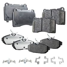 Front and Rear Ceramic Brake Pad Set For 2012-2014 Ford Mustang Manual Trans picture