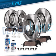 Front + Rear Brake Rotors & Pads for FX35 FX45 FX37 QX70 Rotor & Pad Brakes Kit picture