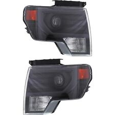 HID Headlight Set For 2009-2014 Ford F-150 Driver and Passenger Side picture