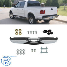 For 1997-2003 Ford F150&1997-1999 F250 Rear Step Bumper Assembly Chrome Painted picture