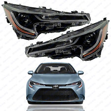 For 2020 2021 2022 Toyota Corolla L LE Headlight Assembly LED DRL Left Right 2pc picture