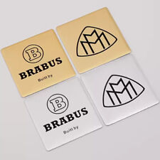 For Mercedes Benz BRABUS Maybach emblem Car engine nameplate Car sticker badge picture