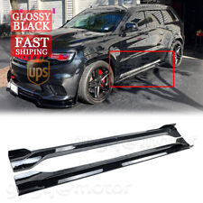 For Jeep Grand Cherokee SRT8 WK2 / Trackhawk 12-21 Painted Side Skirt Extension picture