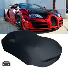 For Bugatti Veyron 16.4 06-15 Indoor Car Cover Stretch Satin Dustproof Protector picture