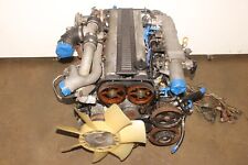 Toyota 1JZ-GTE Non VVTi 2.5L 6CYL Twin Turbo Engine Front Sump JDM Motor picture