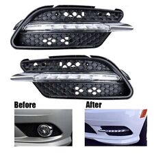 For Benz C-Class W204 C300 AMG Sport Pair LED Fog Lamp DRL Daytime Running Light picture