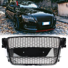 Honeycomb Sport Mesh RS5 Style HEX Grille Grill for AUDI A5/S5 B8 8T 08-12 Black picture