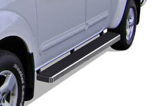 APS Wheel to Wheel Running Boards 6in Fit 05-24 Nissan Frontier Crew Cab 6ft Bed picture