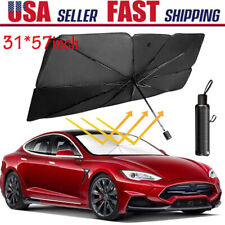 Universal Car Windshield Sun Shade Foldable Umbrella Front Window Cover Umbrella picture