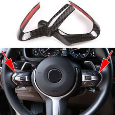 REAL DRY Carbon Fiber Steering Wheel Button Trim Button for BMW F80 F82 M3 M4 picture