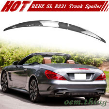 Carbon Fit FOR Mercedes benz SL R231 Roadster DTO Trunk Spoiler SL400 SL65 2020 picture