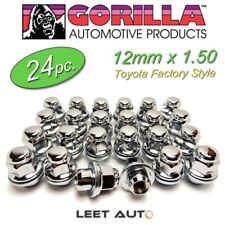 (24pc.) Gorilla Lug Nuts, Chrome, Toyota Lexus Factory Style, 12x1.5, 73138T picture