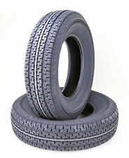Set 2 Trailer Tires ST175/80R13 FREE COUNTRY Premium 8 Ply LR D w/Scuff Guard picture