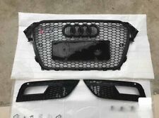 HONEYCOMB SPORT MESH RS4 STYLE HEX GRILLE GRILL BLACK FOR 13-16 AUDI A4 S4 B8.5 picture