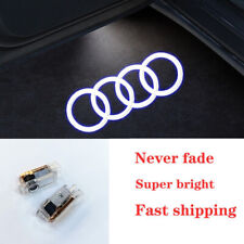 2PC HD  Door Puddle Welcome Courtesy LED  Ghost Lights For Audi A3/A4 A5 A6 A7 picture