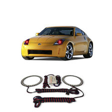 Bright Red Angel Eye Headlight Halo kit for Nissan 350z 03-05 picture