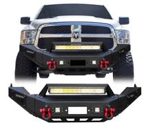 Vijay New Black Front Bumper For 2013-2018 RAM 1500/2019-2023 RAM 1500 Classic picture