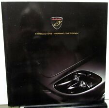 2004 Farboud GTS Exotic Sports Car Dealer Sales Brochure Features & Specs picture