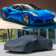 For 2023 Lotus Emira Custom Indoor Car Cover Satin Stretch Dustproof Black picture