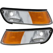 Corner Parking Light Lamp Set For 1998-2002 Mercury Grand Marquis Left and Right picture