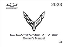 2023 Chevrolet Corvette Owners Manual User Guide picture