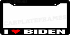 I LOVE BIDEN License Plate Frame  picture