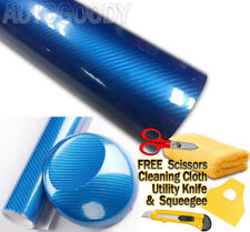7D Premium Super Gloss Carbon Fiber Vinyl Film Wrap Bubble Free Air Release 6D picture