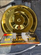 Mr Gasket 1984 1985 FORD SALEEN MUSTANG 5.0L CHROME AIR CLEANER LID TOP 18” 305 picture