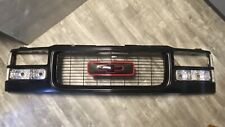 94-98 Cheyenne grille with Red/Black Logo Blk Grill Bezel W/O Lights picture