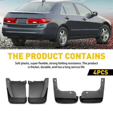 4PCS Mud Flaps Splash Guards Front Rear Fits For 2003-2007 Honda Accord Sedan picture