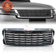 Gloss Black Chrome Front Grille For Land Rover Range Rover Vogue L405 2013-2017 picture